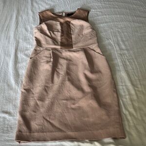 NWOT Pure Navy Elegant Blush Sleeveless Dress SZ:2